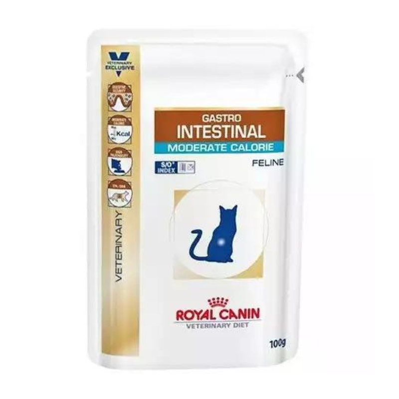 Royal Canin Veterinary Diet Feline Gastro Intestinal Moderate Calorie 85g