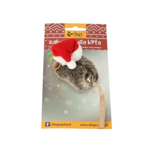 Dingo Zabawka Świąteczna Mysz Mikołaj