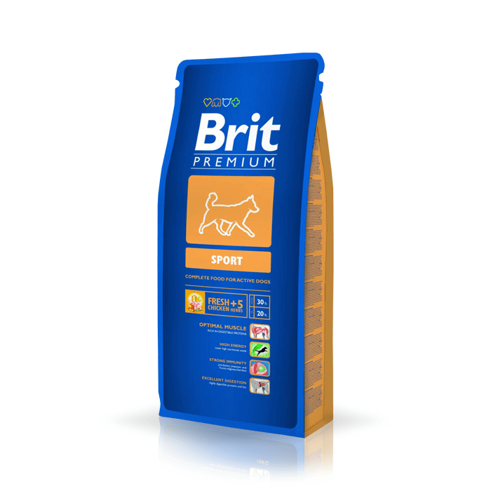 Karmy suche dla psa - Brit Premium Sport