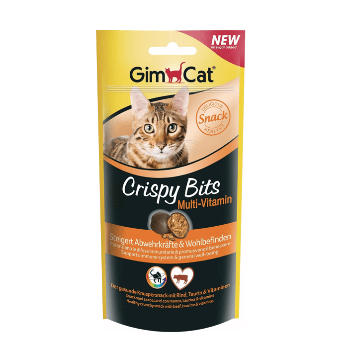 Przysmaki dla kota - Gimpet Crispy Bits multi vit 40g