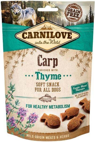 Przysmaki dla psa - Carnilove Carp with Thyme Soft Snack 200g
