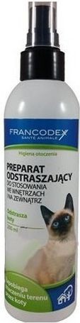 Produkty higieniczne - Francodex Preparat zapobiegający oznaczaniu terenu przez kota 200ml