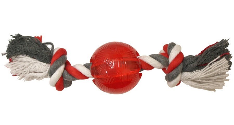 Zabawki - Play Strong Mini ekstra mocna piłka ze sznurem 20 x 5.5 cm