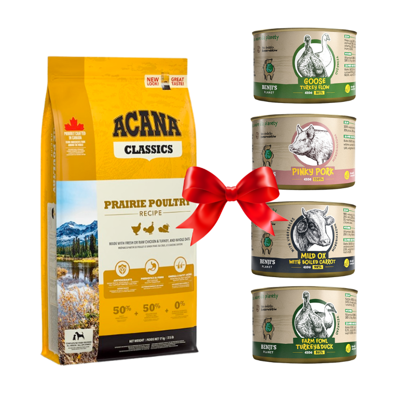 Karmy suche dla psa - Acana Classics Prairie Poultry