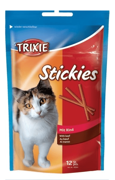 Przysmaki dla kota - Trixie Pałeczki wołowe dla kota 50g