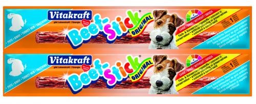 Przysmaki dla psa - Vitakraft Beef Stick wołowina 2 szt.
