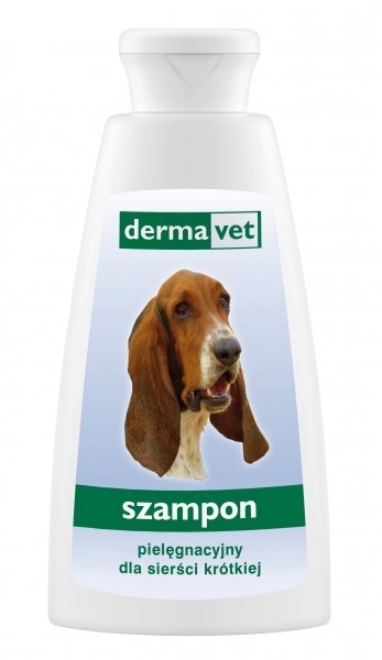 Higiena, pielęgnacja sierści - Derma Vet Szampon pielęgnacyjny dla psów o krótkiej sierści 150ml