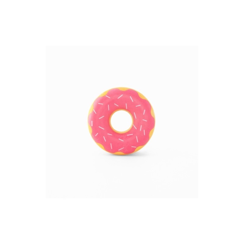Zabawki - ZippyPaws Gumowy donut truskawkowy S 12,5cm