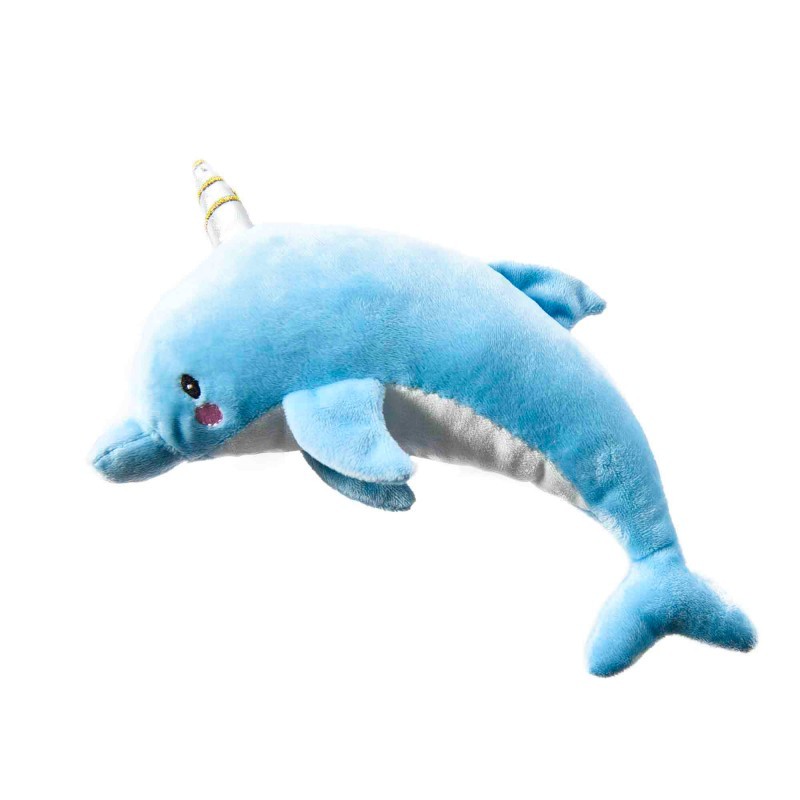 Zabawki - Buba Ultradźwiękowa zabawka pluszowa Delfin 23,5cm