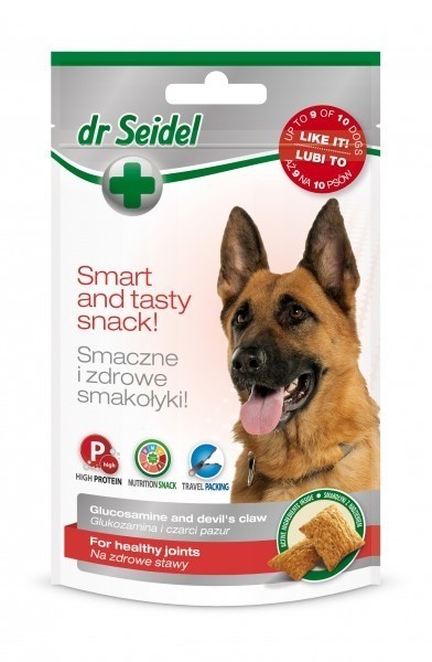 Przysmaki dla psa - Dr Seidel Smakołyki dla psów na zdrowe stawy 90g