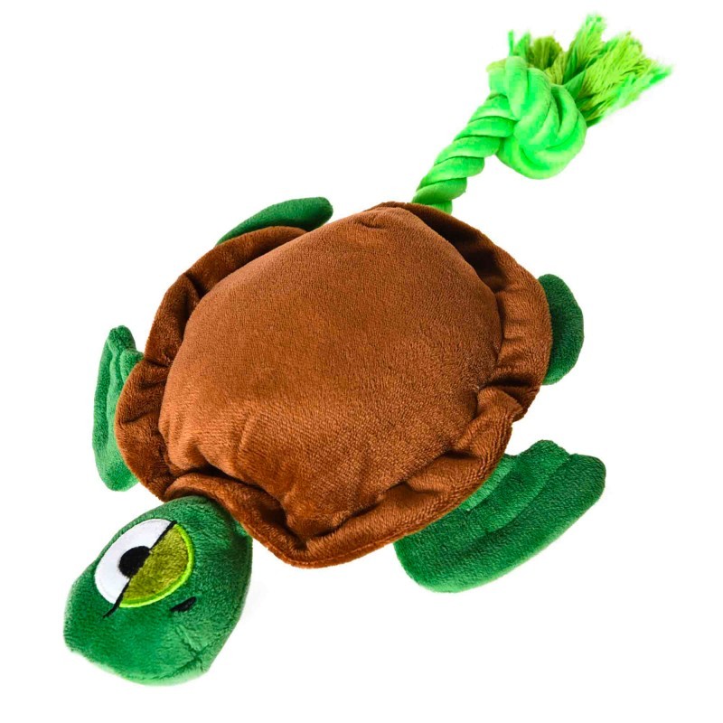 Zabawki - Buba Żółw ze sznurem 42cm