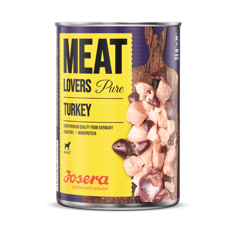 Karmy mokre dla psa - Josera Meat Lovers Pure 800g x 4