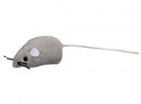 Zabawki - Trixie Mysz szara 5cm 
