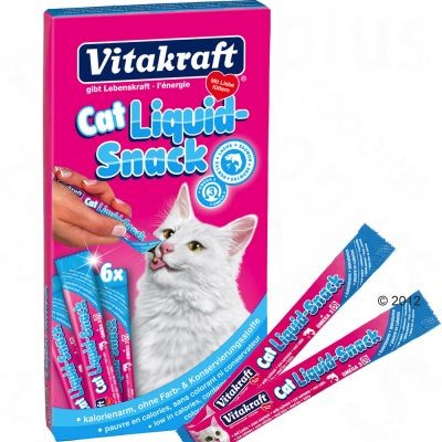 Przysmaki dla kota - Vitakraft Cat Liquid-Snack Ryba 6 x 15g
