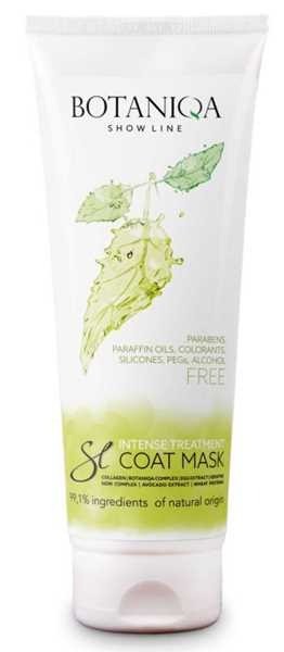 Higiena, pielęgnacja sierści - Botaniqa Show Line Intense Treatment Coat Mask maska nawilżająca dla psów 250ml