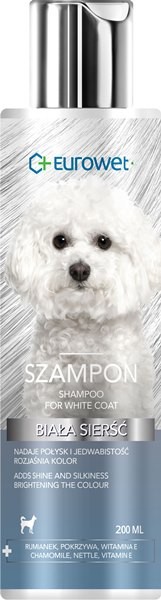 Higiena, pielęgnacja sierści - Eurowet Szampon do białej sierści dla psów 200ml