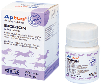 Suplementy - Aptus biorion tabletki na sierść i skórę 60 tabletek