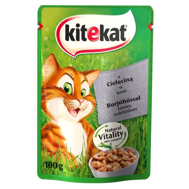 Karmy mokre dla kota - KiteKat w sosie 100g x 12