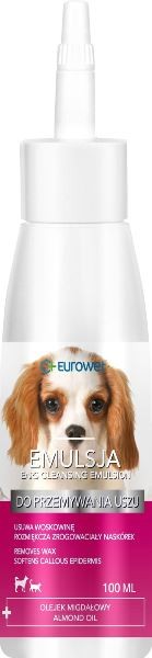 Higiena, pielęgnacja oczu, uszu, zębów - Eurowet Emulsja do przemywania uszu dla psa i kota 100ml