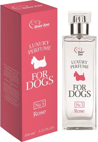 Produkty higieniczne - Over Zoo Perfumy o zapachu różanym dla psów 100ml