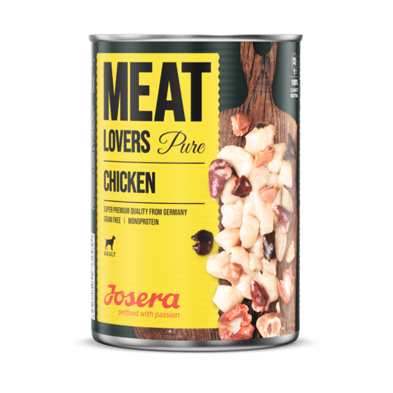 Karmy mokre dla psa - Josera Meat Lovers Pure 400g x 12
