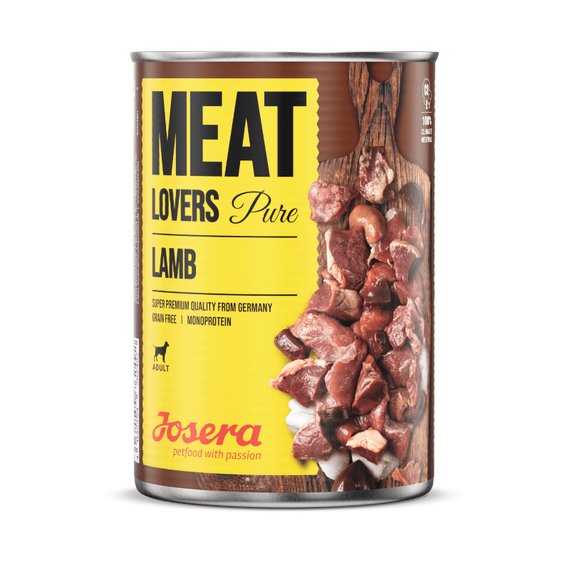 Karmy mokre dla psa - Josera Meat Lovers Pure 400g x 4