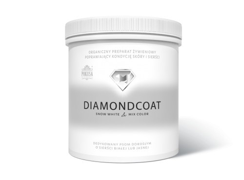 Suplementy - Pokusa DiamondCoat SnowWhite & MixColor słoik 1000g