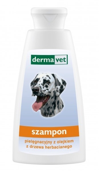 Higiena, pielęgnacja sierści - Derma Vet Szampon z olejkiem z drzewa herbacianego dla psów 150ml