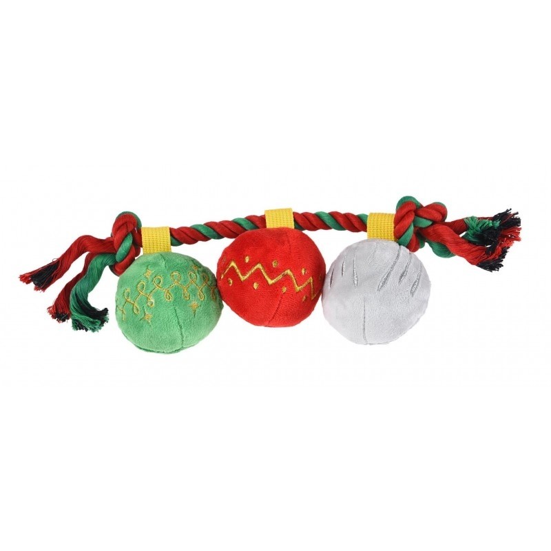 Zabawki - Barry King Sznur z pluszowymi piłkami 32cm