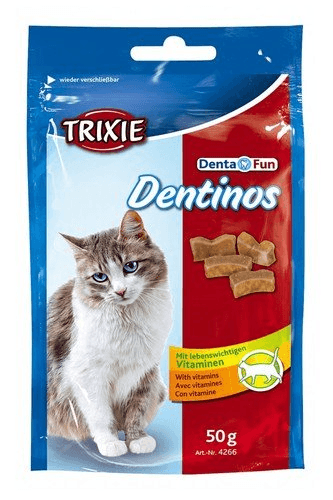 Przysmaki dla kota - Trixie przysmak dla kota Denta Fun Dentinos 50g