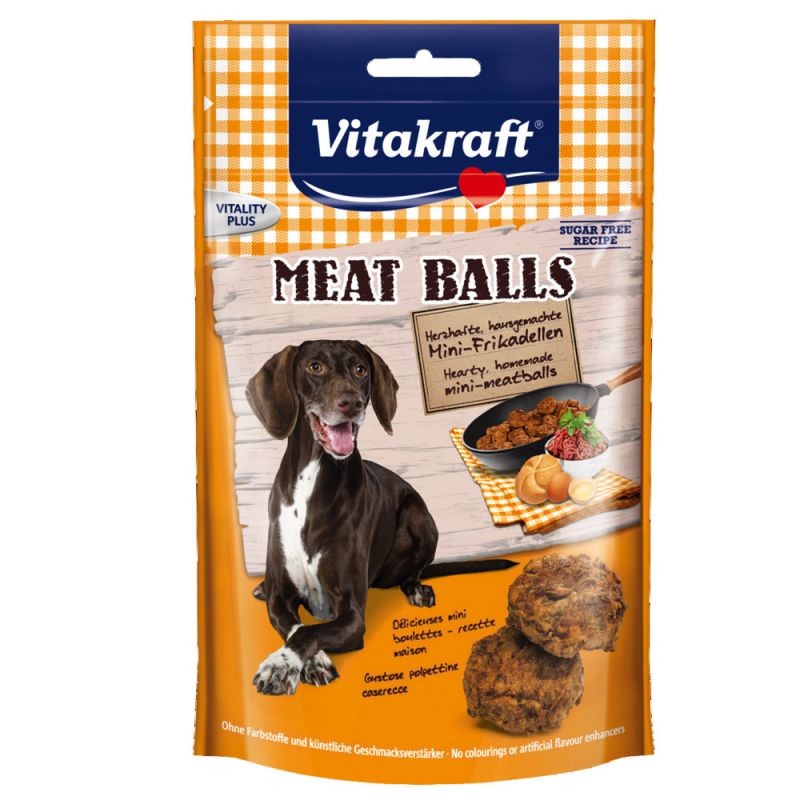 Przysmaki dla psa - Vitakraft Pies Meat Balls przysmak 80g