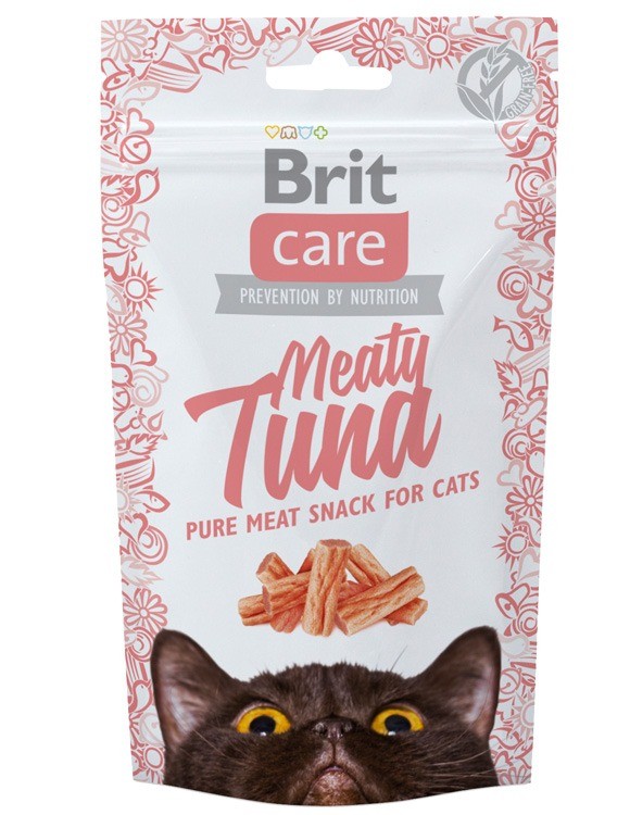 Przysmaki dla kota - Brit Care Cat Snack Meaty tuna 50g