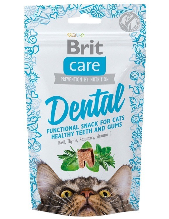 Przysmaki dla psa - Brit Care Cat Snack Dental 50g