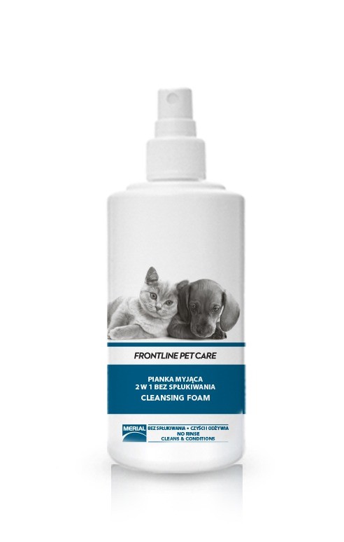 Higiena, pielęgnacja sierści - Frontline Pet Care Cleansing Foam Pianka myjaca 2w1 200ml