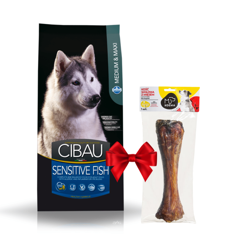 Karmy suche dla psa - Farmina Cibau Adult Dog Sensitive Medium & Maxi Fish 