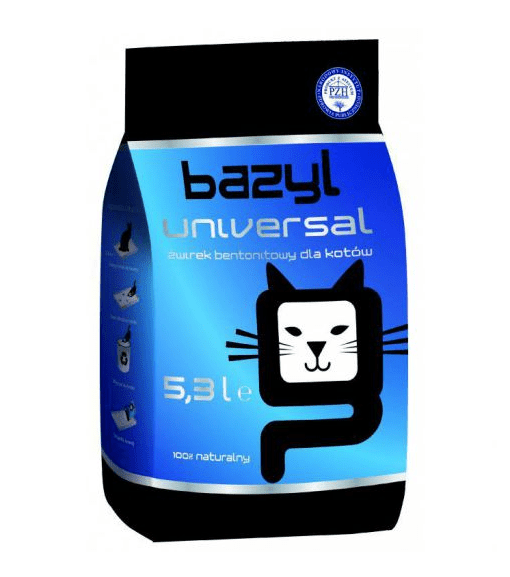 żwirek dla kota - Żwirek Bazyl Universal 5,3l