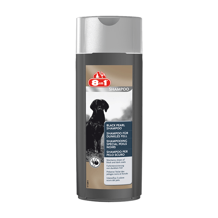 Higiena, pielęgnacja sierści - 8in1 Black Pearl Shampoo Szampon dla psów o ciemnym umaszczeniu 250ml
