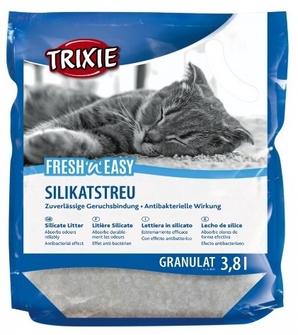 żwirek dla kota - Żwirek Trixie Fresh'n'Easy silikonowy