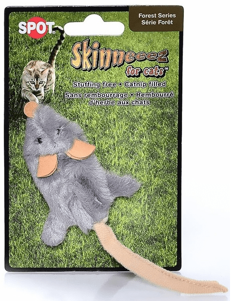 Zabawki - Skinneeez Pluszowa mysz dla kota