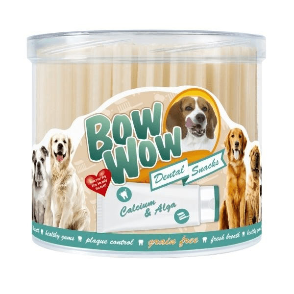 Przysmaki dla psa - Bow Wow Grain free dental ze spiruliną 90szt.