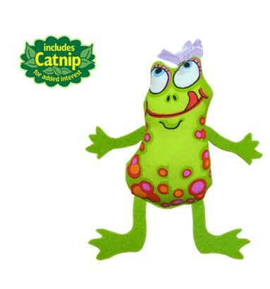 Zabawki - Petstages Pluszowa żaba z kocimiętką