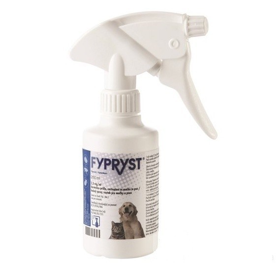 Preparaty lecznicze - Fypryst spray dla psów i kotów 250ml