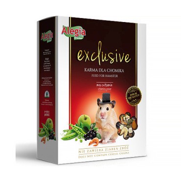 Karmy dla małych ssaków - Alegia Exclusive Ekstrudat dla chomika 300g