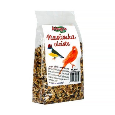 Karmy, przysmaki dla ptaków - Alegia Mieszanka nasion oleistych dla ptaków 100g