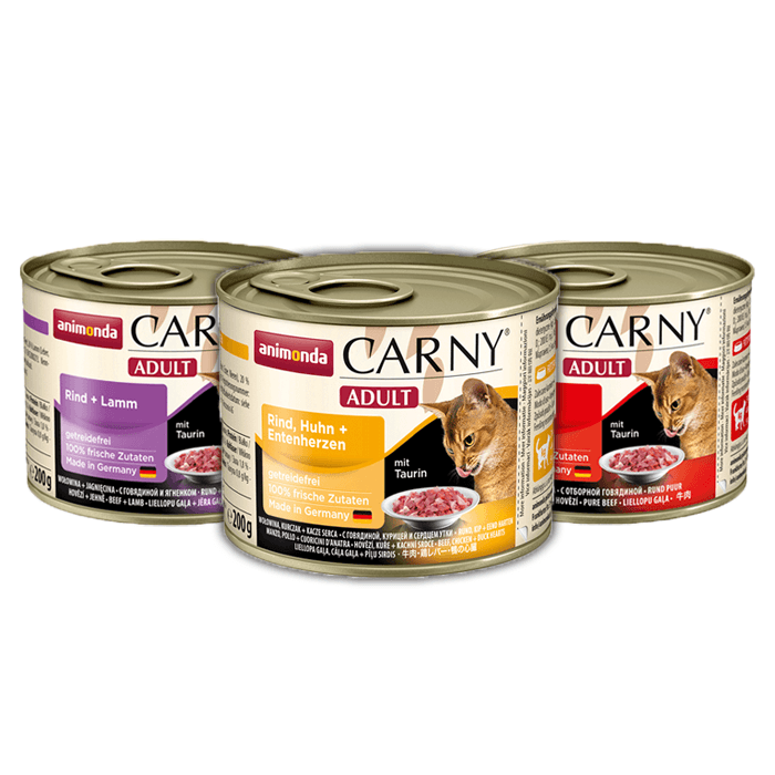Karmy mokre dla kota - Animonda Carny Adult mix 3 smaków 200g x 24