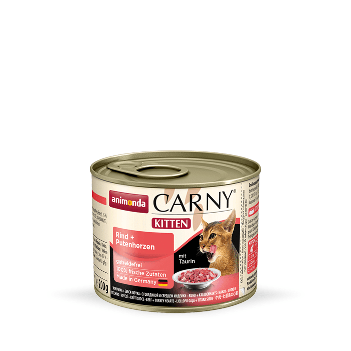 Karmy mokre dla kota - Animonda Carny Kitten 200g x 12