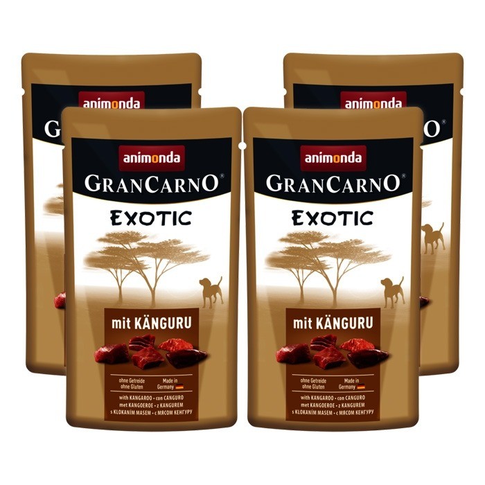 Karmy mokre dla psa - Animonda GranCarno Exotic 125g x 4