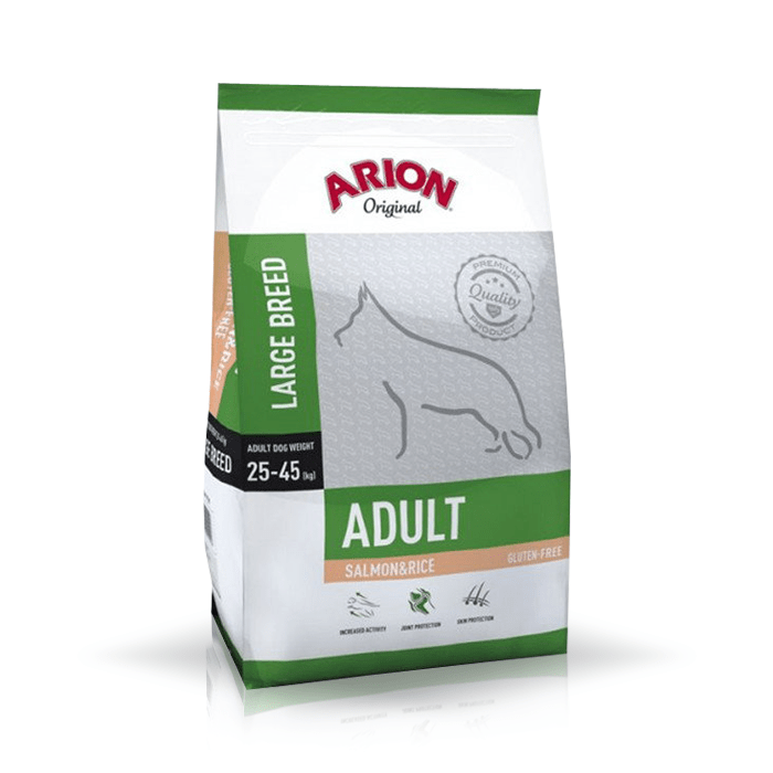 Karmy suche dla psa - Arion Original Adult Large Salmon & Rice