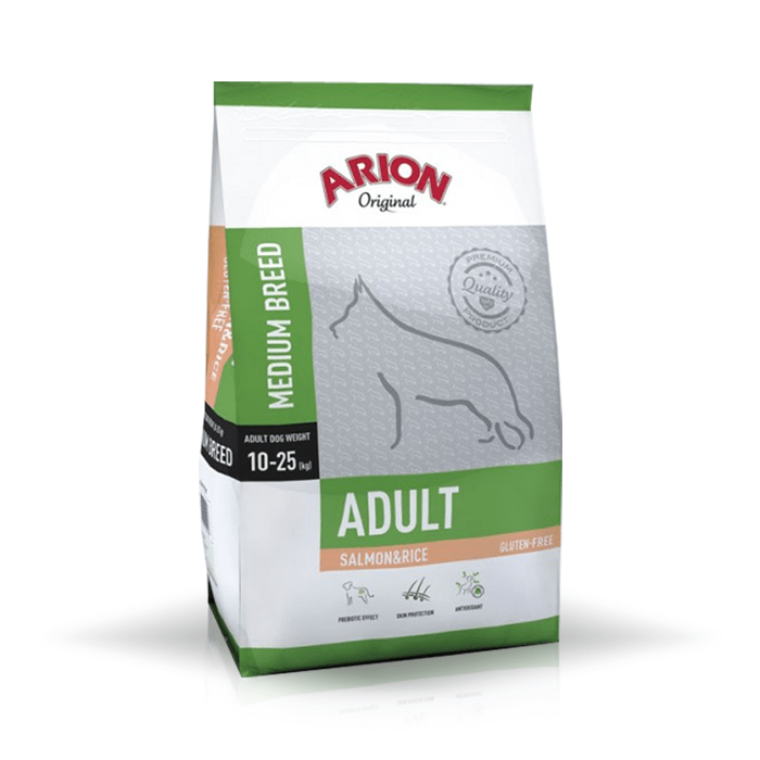 Karmy suche dla psa - Arion Original Adult Medium Salmon & Rice