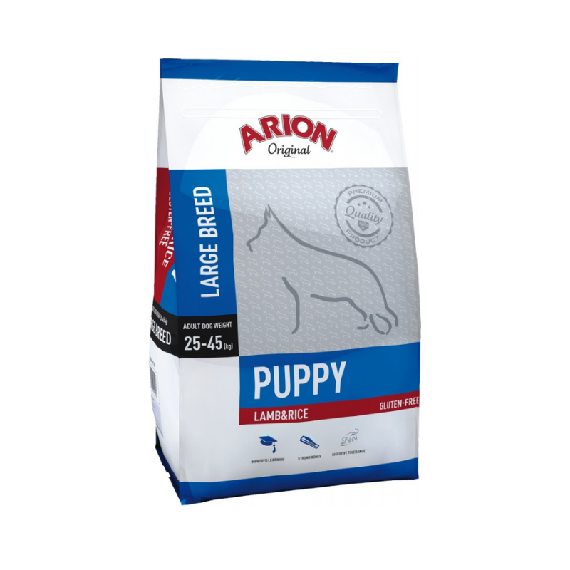 Karmy suche dla psa - Arion Original Puppy Large Lamb & Rice